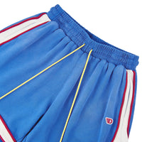 Warm Up Short | Blue/Cream