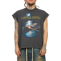 Sleeping Water Sleeveless Tee | Vintage Black