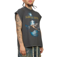 Sleeping Water Sleeveless Tee | Vintage Black