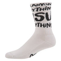 Before Anything Sock | White
