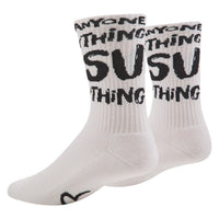 Before Anything Sock | White
