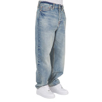 Ecru Daicock Print Denim | White