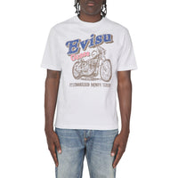 Evisu Moto Tee | White