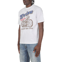 Evisu Moto Tee | White