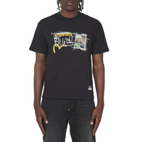 Handwriting Printed Tee | Black