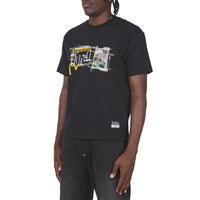 Handwriting Printed Tee | Black
