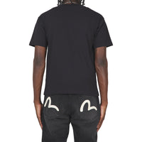 Handwriting Printed Tee | Black