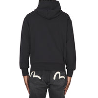 Seagull Printed Hoodie | Black