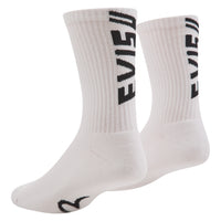 Jacquard Sock | White