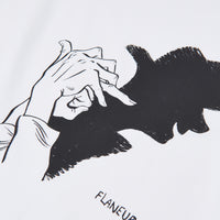 Shadow Play Tee | White