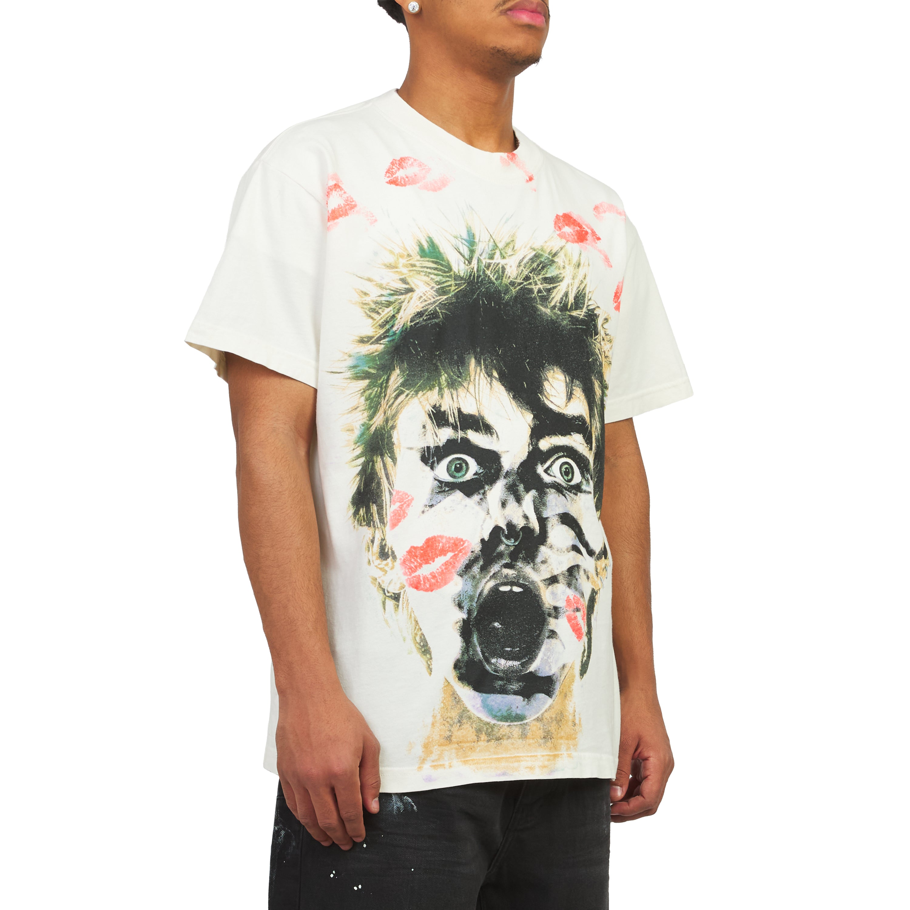 Kisses Tee | White – Capsule NYC