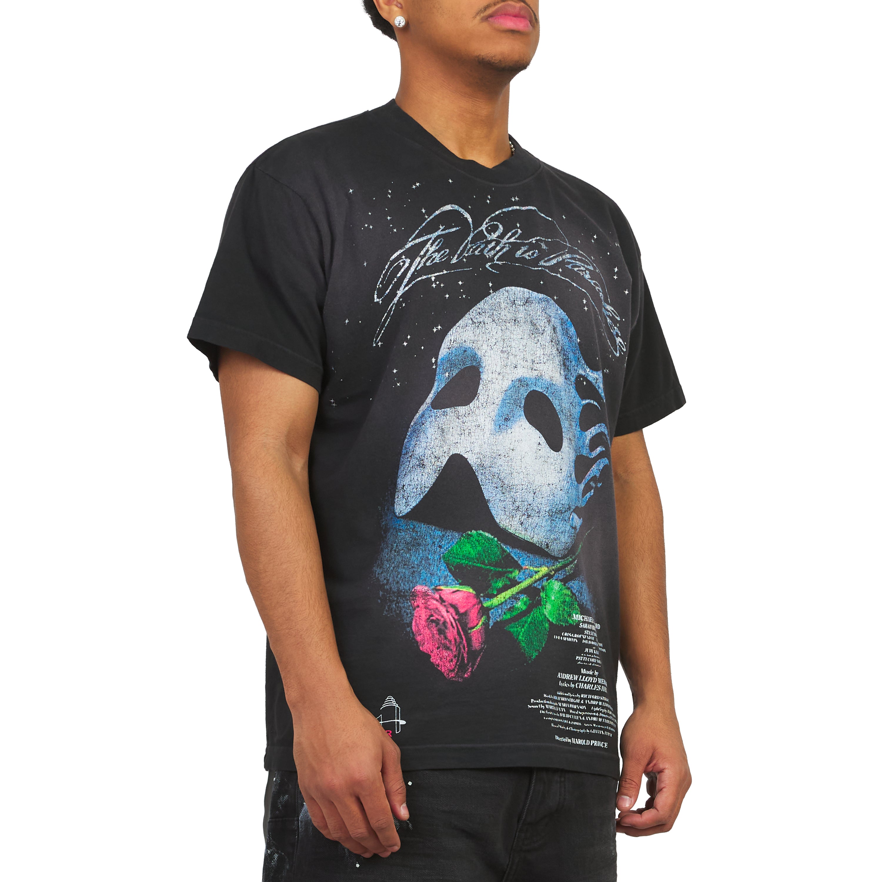 Phantom Of The Opera Tee | Black – Capsule NYC
