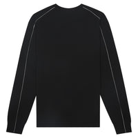 Seamed Sweater | Black