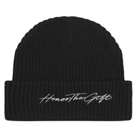 Script Beanie | Black