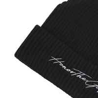 Script Beanie | Black