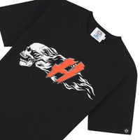 Flaming Skull Tee