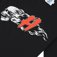 Flaming Skull Tee