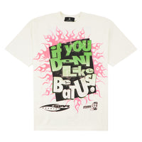 If you Dont like us, Beat Us! Tee | White