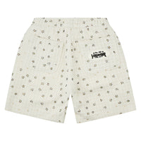 Beaded Short | White