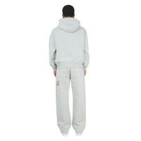 Face Hoodie | Stone Grey