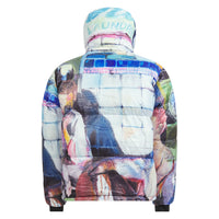 Sunday Mornings Printed Puffer Jacket