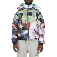 Sunday Mornings Printed Puffer Jacket