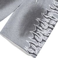 LS Graphic Sweatshort | Grey