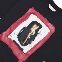 Painted Nude Tee | Black