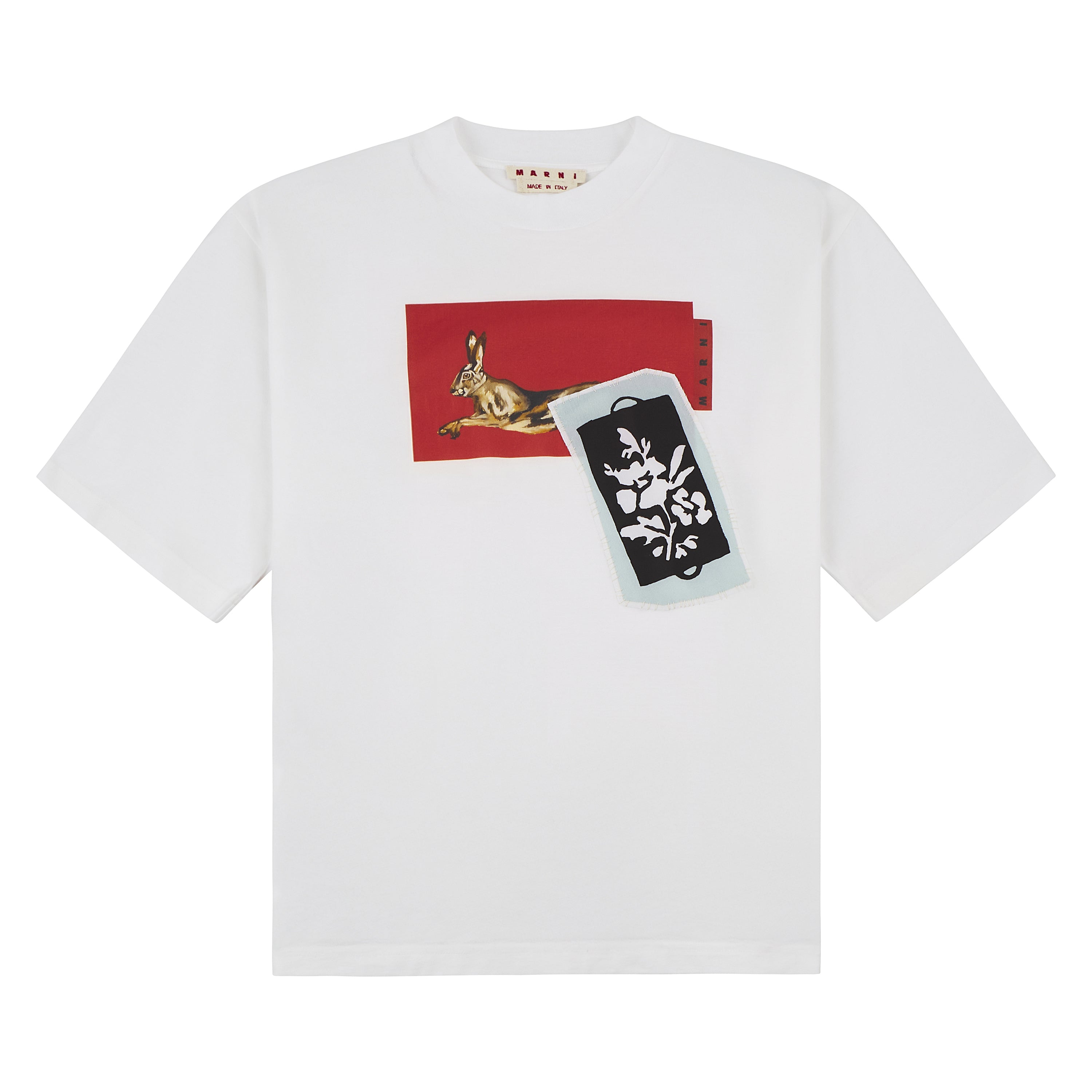 VIP【関税送料無料】希少 Marni Signature T-shirt Marni T-shirt with printed logo | Women's Clothing | Vitkac