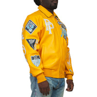 American Bruiser Jacket | Maize/Navy/Baby Blue/White