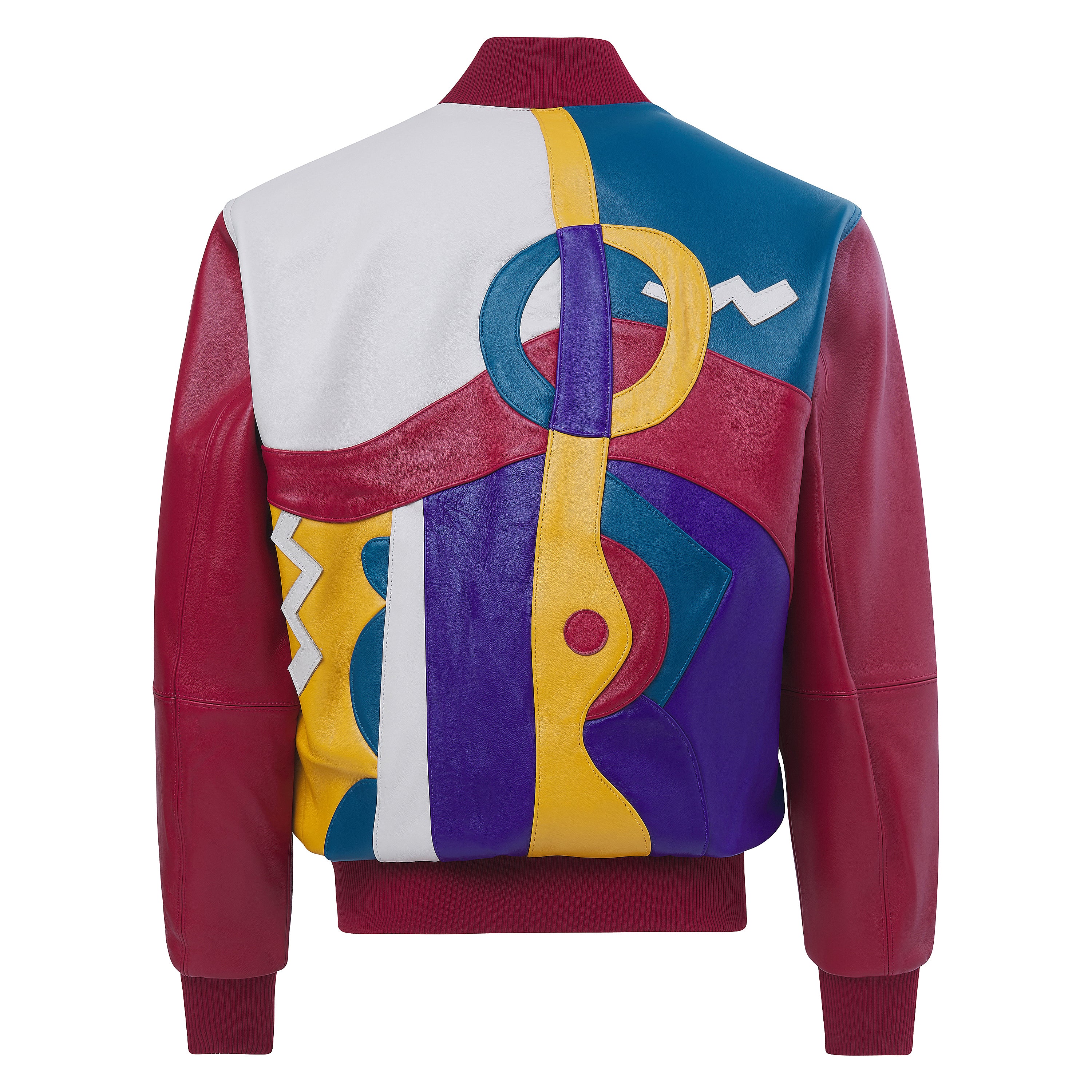 Picasso Jacket | Cabernet/Teal/Ivory – Capsule NYC