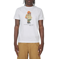 Backpack Bear Tee | White