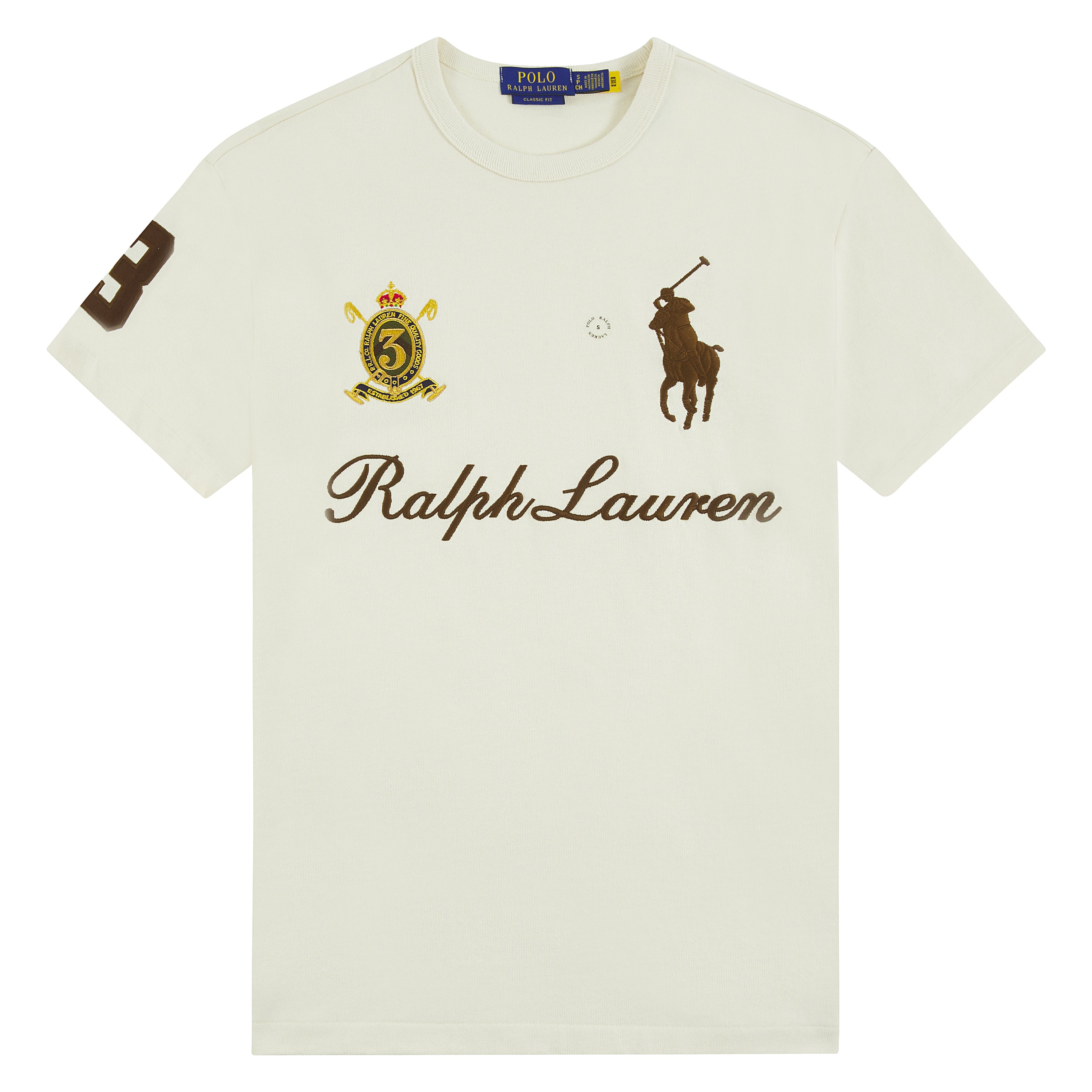 Big Pony Tee | Beige – Capsule NYC