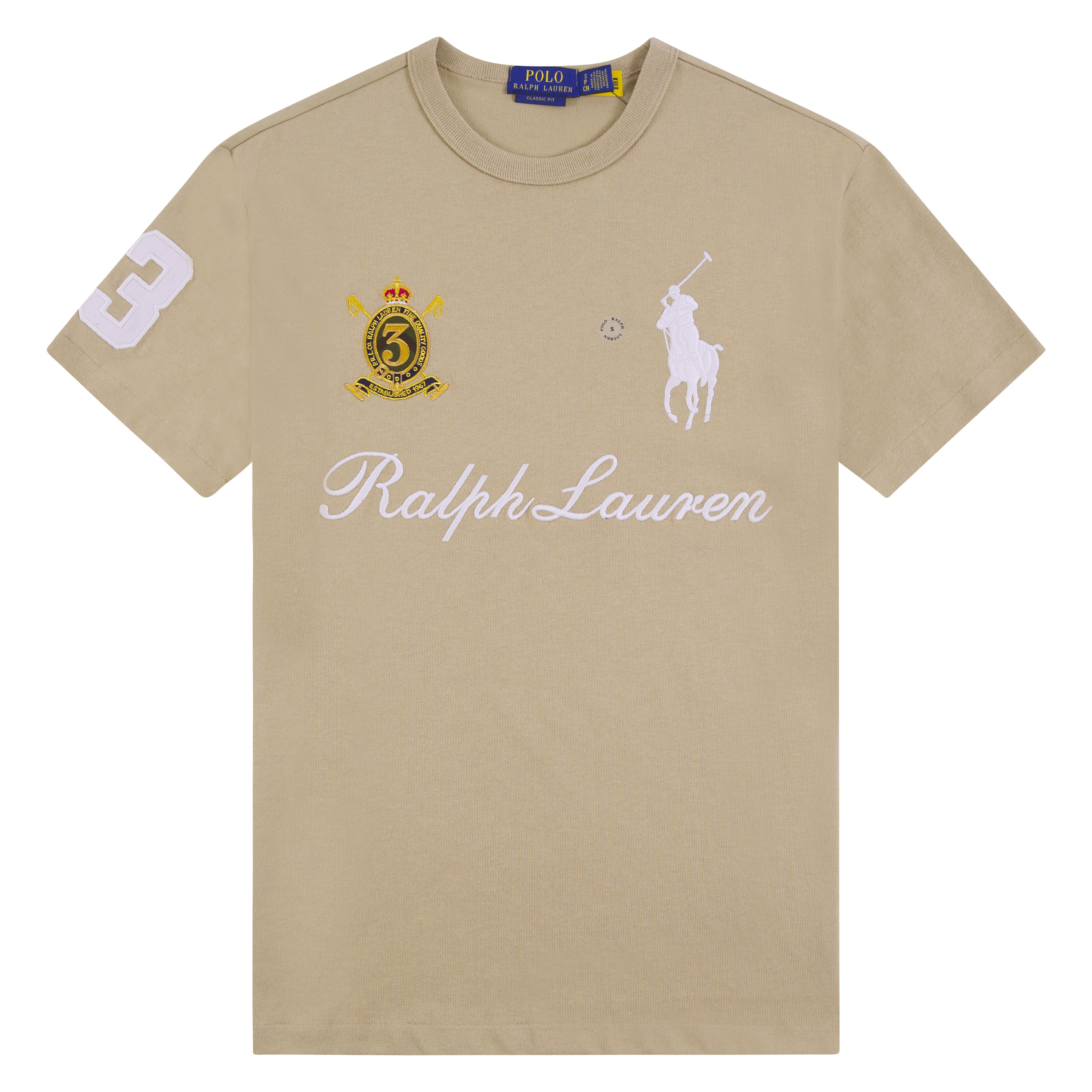 Big Pony Tee | Khaki – Capsule NYC