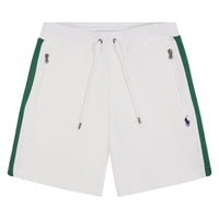 Mesh Double-Knit Short | White