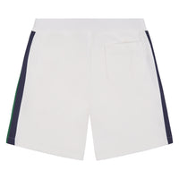 Mesh Double-Knit Short | White