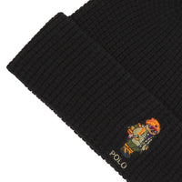 Red Rocks Bear Beanie | Black