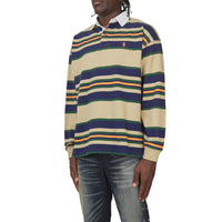 Striped Rugby Shirt | RL Khaki Multi