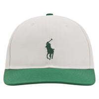 Twill Ball Hat | Paper White/Forest