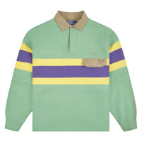 Utility Patch Rugby Shirt | Outback Green Multi