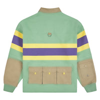Utility Patch Rugby Shirt | Outback Green Multi