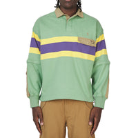 Utility Patch Rugby Shirt | Outback Green Multi
