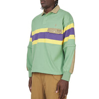 Utility Patch Rugby Shirt | Outback Green Multi