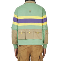 Utility Patch Rugby Shirt | Outback Green Multi