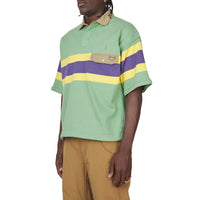Utility Patch Rugby Shirt | Outback Green Multi