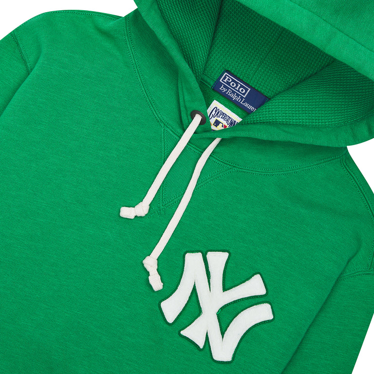 Yankees Fleece Hoodie Green – Capsule NYC - Main Image