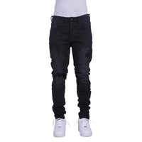 Black Repair Denim