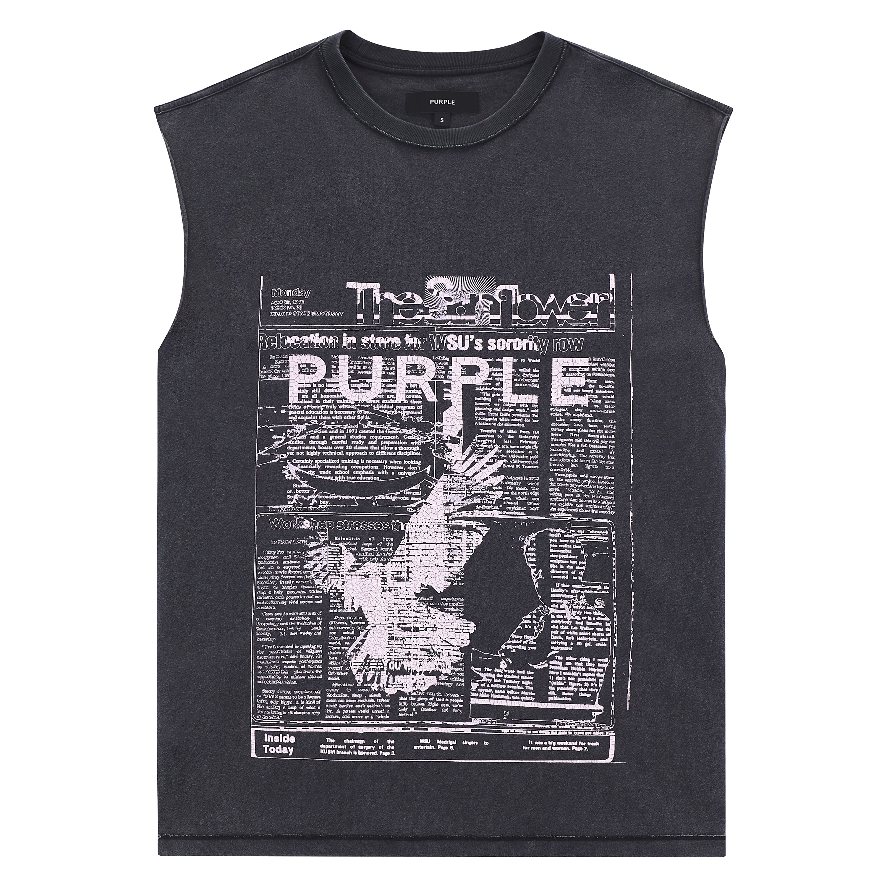 【PURPLE】 Good News Tank Top グッドニュースタンクトップ FULL_LOOK_16_002_045b95ca-7922