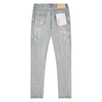Light Indigo Paint Blowout Denim