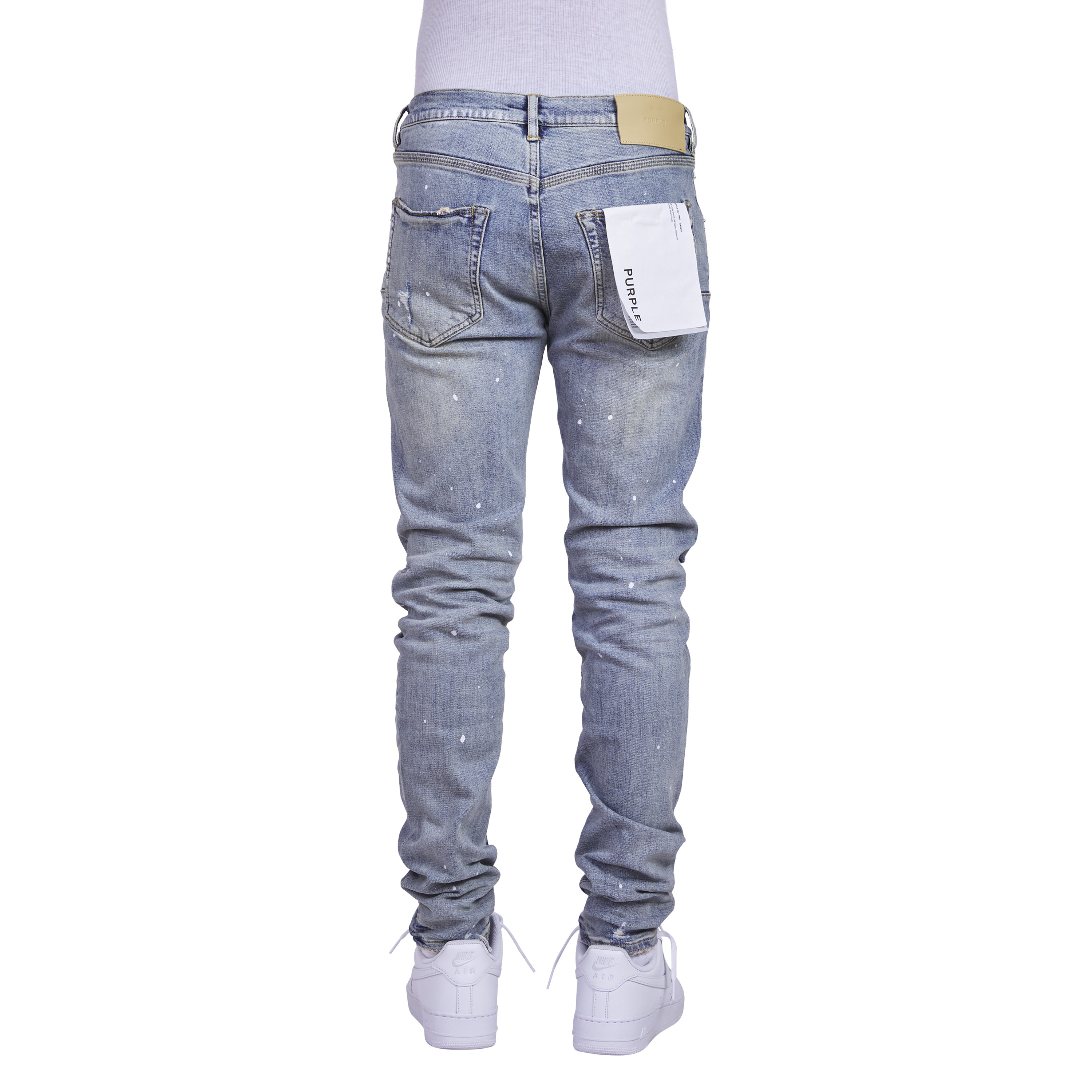 Light Indigo Paint Denim – Capsule NYC